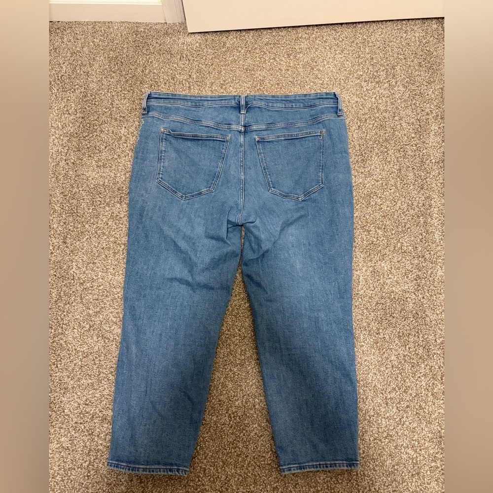 Madewell Embroidered Stovepipe Jeans Size 22W - Picture 5 of 5